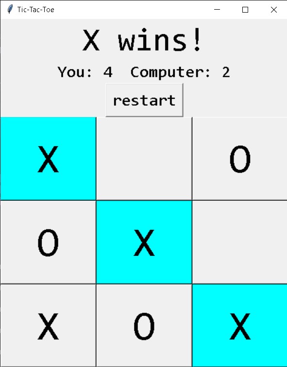 Tic Tac Toe game